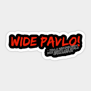 Pavlo Nakonechnyy Sticker